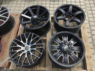 (4) Assorted Alloy Wheels.