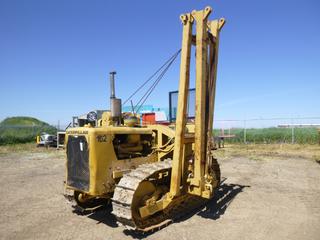 Caterpillar D4D Pipelayer Side Boom C/w Diesel, Manual, 16" Tracks At 75%, Approx 20' Boom. Showing 1618 Hours. SN 2673114