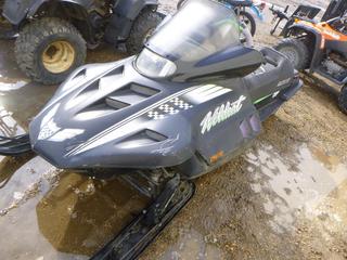 1993 Artic Cat Wild Cat Snow Mobile c/w 700 Artic Cat, Showing 01481.8 KMS, SN 9328202 *NOTE: Working Condition Unknown*