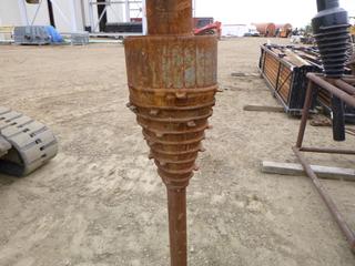 14 In. Spiral Reamer w/50,000 LB Swivel, 800 Thread (North Fence)