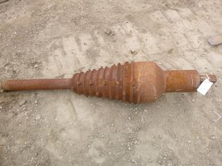 14 In. Spiral Reamer w/50,000 LB Swivel, 800 Thread (North Fence)