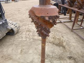20 In. Fluted Reamer w/50,000LB Swivel, 800 Thread C/w adapter to be used w/1000 Thread (North Fence)