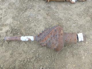 8 In. Fluted Reemer w/50,000 LB Swivel, 800 Thread (North Fence)