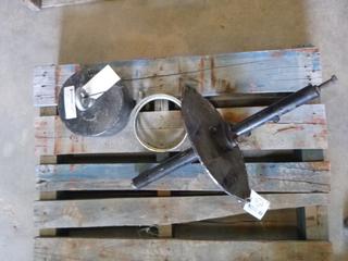 Copper Coat Dopper Pump c/w 8" SDR II Pulling Head, 8" Fusible Pipe Puller