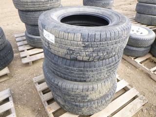 (4) Goodyear Wrangler Tires P265/70R17, (WR-1)