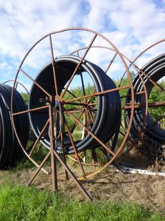 Global Pipe 3" SDR 13.5 w/ Reel *NOTE: Does Not Included Reel Stand, Located Offsite At Thomas Horizontal Drilling Yard In Barrhead,AB. Skid Steer Available To Assist With Load Out. Contact Richard For More Information 780-222-8309*