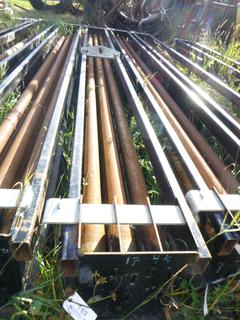 Qty of 9, Firestick 1 20' x 3.5" Drill Stem, 1000 Thread w/ Basket *NOTE: Located Offsite At Thomas Horizontal Drilling Yard In Barrhead,AB. Skid Steer Available To Assist With Load Out. Contact Richard For More Information 780-222-8309*