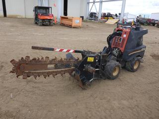 2014 Ditch Witch R300 Trencher c/w Kohler 27 HP Command Pro, Showing 587 Hours, 4'L, SN CMW1D4XXJE0001494