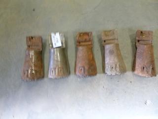 Qty Of 7" Armour #5 Bits (North Fence)