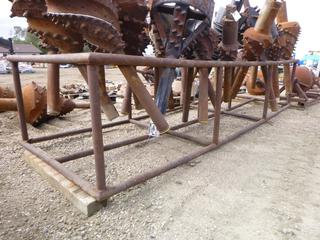 5 Ft x 15 Ft Reamer Stand, Holds 26 Reamers. *NOTE: Cannot Be Removed Before September 25. Unless Different Arrangement Made*
