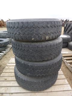 (4) Toyo Tires and Rims, LT 235/85R16 (R1), (WR-1)