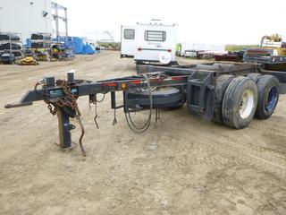 2001 T/A Transport Reel Commercial Trailer 20 Ft Chassis c/w Spring Susp, VIN 2N9RS32261E063006 *NOTE: Brakes Caged*