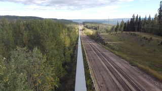 Overland Conveyor 35334Ft x 36In., 750 Tph, Covered. *Note: Buyer Responsible For Load Out, Located At Obed Mine, For More Information Contact Bruce Bernard @587-646-3463*