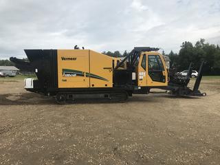 2019 Vermeer D100X140 s3 Directional Drill c/w CAT Diesel, 275 HP, Webasto, Cab, A/C, Heater, Joystick, Showing 1,356 Hours C/w Power Wash Nozzle, Variety Of Vermeer Parts, Select Between 15' or 20' Length Of 3'5" Firestick Drill Rod, SN 1VRB360W4K100216 *NOTE: Warranty To 3000* (North Fence)