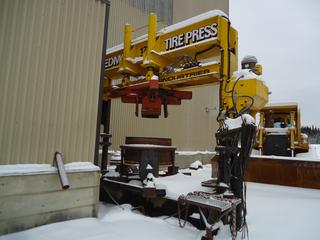 EDMO 175-Ton Tire Press. *Note: Buyer Responsible For Load Out, Located At Obed Mine, For More Information Contact Bruce Bernard @587-646-3463*