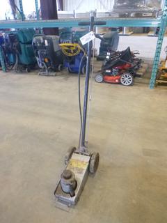 Air/Hydraulic Axle Jack, 22 Ton Capacity  *NOTE: Working Condition Unknown*, (WR-2)