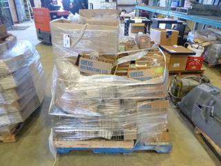 Pallet of Raymond Forklift Repair Parts