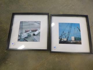 (2) Box Framed Prints, 20 1/2" x 20 1/2" (WW)