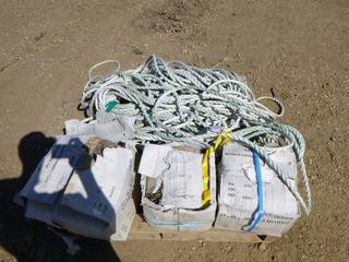 1200' 3/8" Thick Rope, 600' 1/2" Thick Rope, Qty of 3/4" Rope, (WR-2)