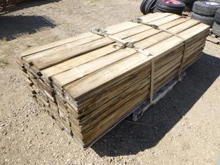 Qty of Deck Beams, 8' x 6" x 1", (WR-5)