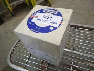 (1) Box  of Powerflex Flap Discs, 7" x 7/8", 120 Grit (E4-21)