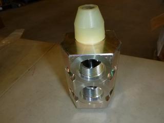 (2) Keith Check Valve External Assembly (No Connectors), Model 6520103 (C1)