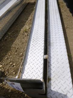 Aluminum Running Boards - Left / Right Side, (WR-2)