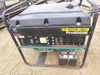 (1) Onan Pro 600E / Elite 140 Generator, C/w Battery (R2), (WR-2)
