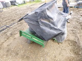 John Deere Bagger Trailer, Model JD MC519 *NOTE: One Flat Tire*