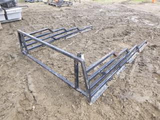 Welded Truck Headache Rack w/ 8' Rails attached, (WR-5)