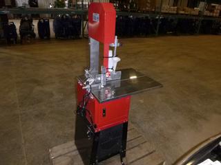 (1) Meat Saw and Grinder, Model RDQ250, 3/4 HP, 12V, 60HZ, Cutting Depth 240mm, Cutting Width 250mm (ww-5,4)