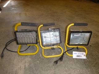 (3) Halogen Lights, Model 60504 (C1)