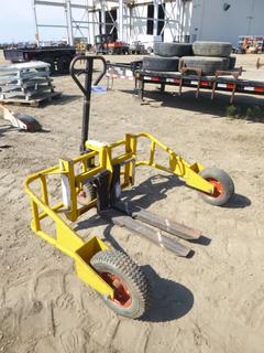 Hydraulic Hand Pallet Truck, Capacity Unknown, All Terrain/Outdoor, 64" W, 31" Forks, (WR-3)