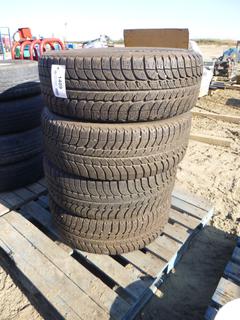 (4) Michelin Latitude X Ice Winter Tires, 265/65R17, (WR-3)