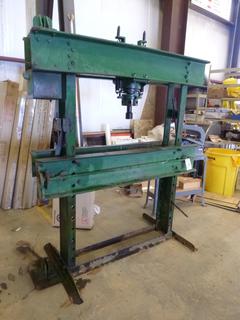 100 Ton Hydraulic Press (Fichtenberg/Higher Ground Acreage Dispersal), (WR-4)