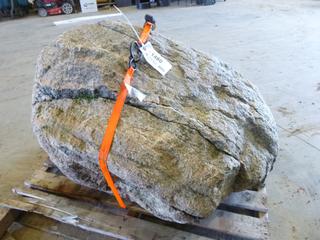 (1) Landscaping Boulder, Approx 3' x 3' (Fichtenberg/Higher Ground Acreage Dispersal), (WR-4)