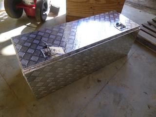 9 Cubic Foot Aluminum Underbody Truck Box, 48 5/16" x 17 15/16" x 16 15/16" (Unused) (Fichtenberg/Higher Ground Acreage Dispersal), (WR-4)