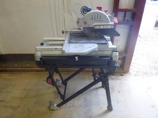 Lackmond Tile / Stone Wet Saw, Model WTS 2000L, C/w Stand