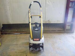 Ryobi Rototiller , Model RY60520, S/N AXK0860237, C/w Stand  *Working Condition Unknown*