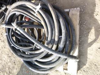 Assortment of Different Sizes and Lengths of Hydraulic Hoses, (WR-4)