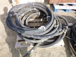 Qty of Hydraulic Hoses, Various Lengths, (WR-4)