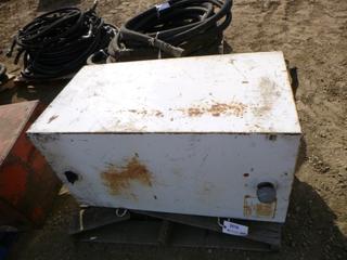 Fuel Transfer Tank, Model 484000, 45" x 23" x 24", 100 Gal. S/N 162555 (North Fence)