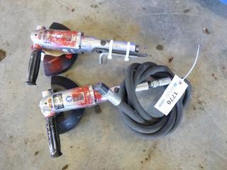 (2) Chicago Pneumatic Air Grinder