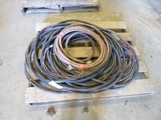 Qty of Various Hydraulic Hose and Cable * Working Condition Unknown* (Fichtenberg/Higher Ground Acreage Dispersal), (WR-4)