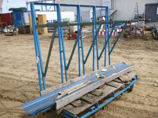 Industrial Rack on Wheels, 40"x82"x80", (WR-4)