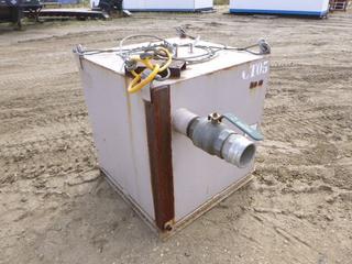 Portable Fluid Storage Tank, 3'x3'x39"(North Fence)(Fichtenberg/Higher Ground Acreage Dispersal)