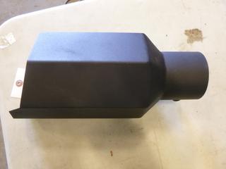 GEM Tubes Lucky 7 Series Stagger Cut Black Exhaust Tip, Part 710305 (Fichtenberg/Higher Ground Acreage Dispersal)