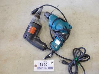 (1) Black and Decker Drywall Screw Gun, SN 21842, (1) Makita Drill (C2) (Fichtenberg/Higher Ground Acreage Dispersal)