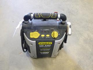 Stanley 500 Amp Jump Starting System w/ Compressor, Model J5C09CA, 1000 Peak Battery Amps