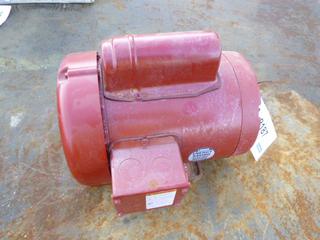 Leeson Motor, Model M6C17FB10L,  115 /208-230 V, 1725 RPM, 1 / 0.75 HP, 60 Hz (WR5)